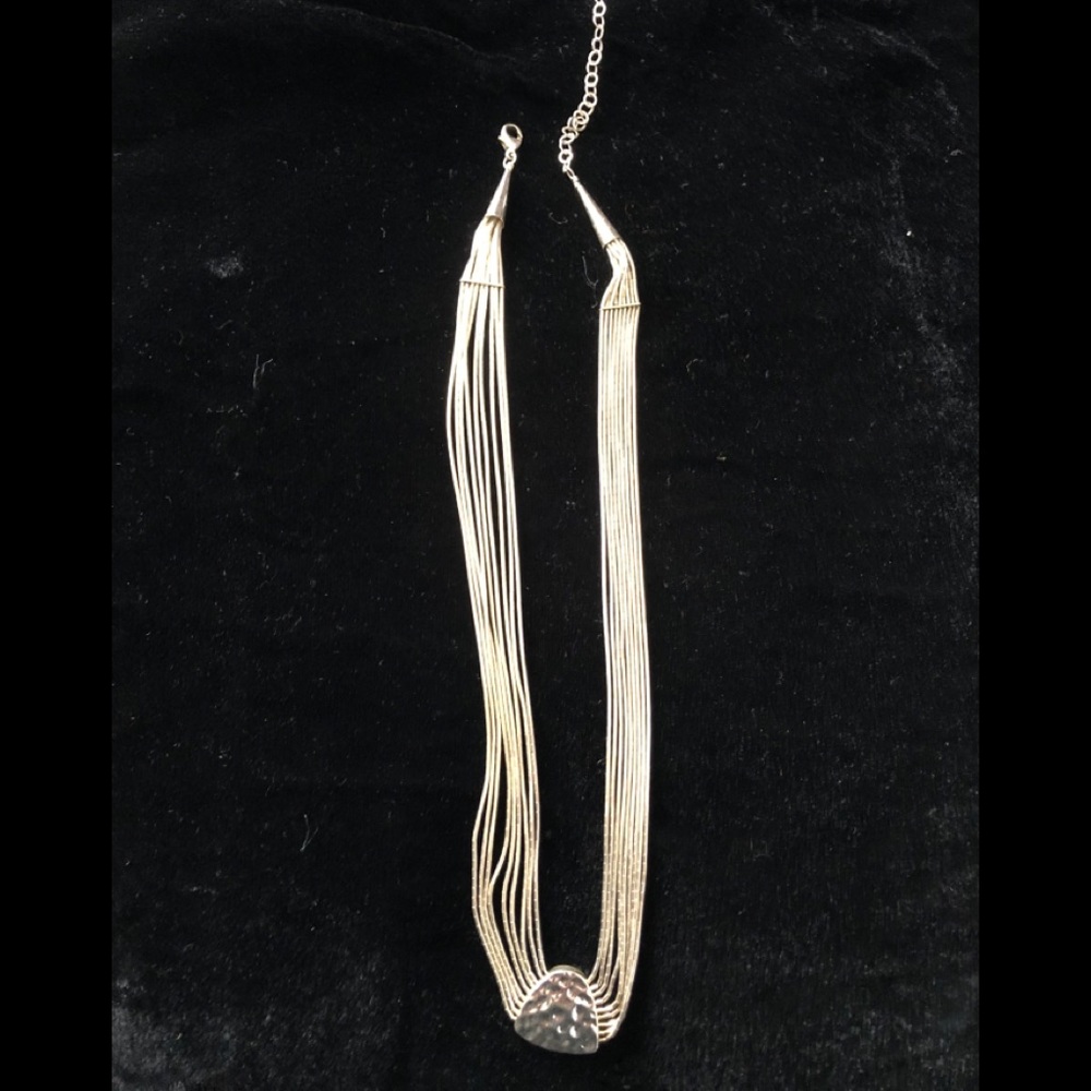 Silpad Designs liquid silver necklace